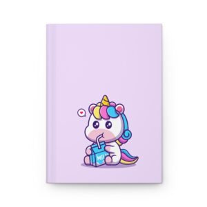 Cute Unicorn Hardcover Journal - Perfect for Kids and Teens