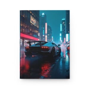 Urban Racing Hardcover Journal - Matte Finish with Sleek Car Designs