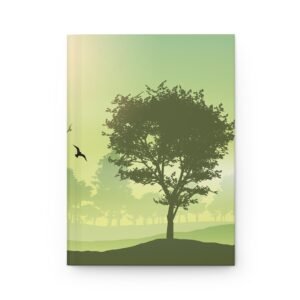 Inspirational Nature Hardcover Journal - Matte Finish, Perfect for Writers and Nature Lovers
