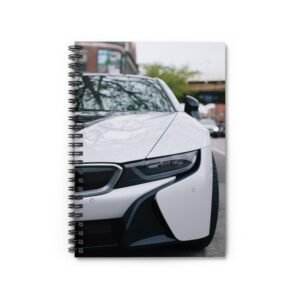 Sleek Car Spiral Notebook - Ruled Line for Auto Enthusiasts